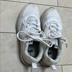 Under Armour White Athletic Sneakers